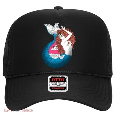 Mythical Abstract Mermaid Hat