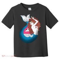 Mythical Abstract Mermaid Toddler T-Shirt thumb 0