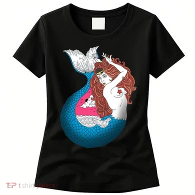 Mythical Abstract Mermaid Women's T-Shirt