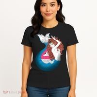 Mythical Abstract Mermaid Women's T-Shirt thumb 4