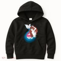 Mythical Abstract Mermaid Kids Hoodie thumb 0