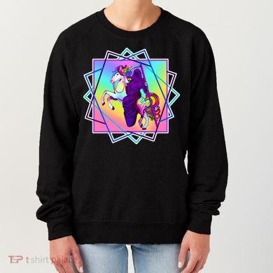 Mythical Reaper Colorful Unicorn Women's Sweatshirt