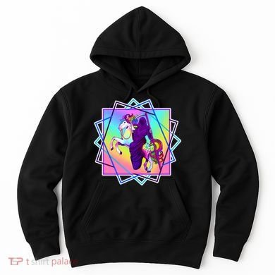Mythical Reaper Colorful Unicorn Hoodie
