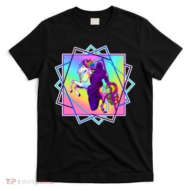 Mythical Reaper Colorful Unicorn T-Shirt