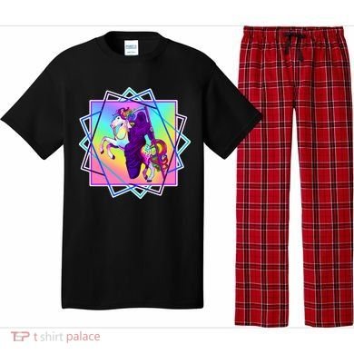 Mythical Reaper Colorful Unicorn Pajama Set