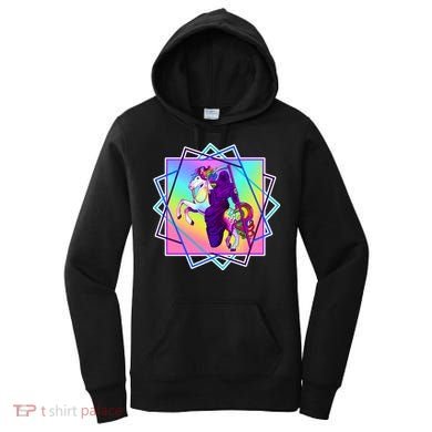 Mythical Reaper Colorful Unicorn Women's Hoodie
