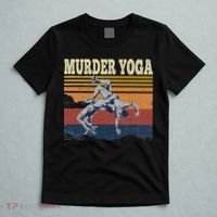 Murder Yoga Wrestling Fight Jui Jitsu Vintage Funny Gift T-Shirt thumb 5