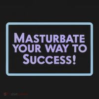 Masturbate Your Way To Success Ornament thumb 1