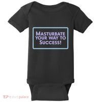 Masturbate Your Way To Success Baby Bodysuit thumb 0