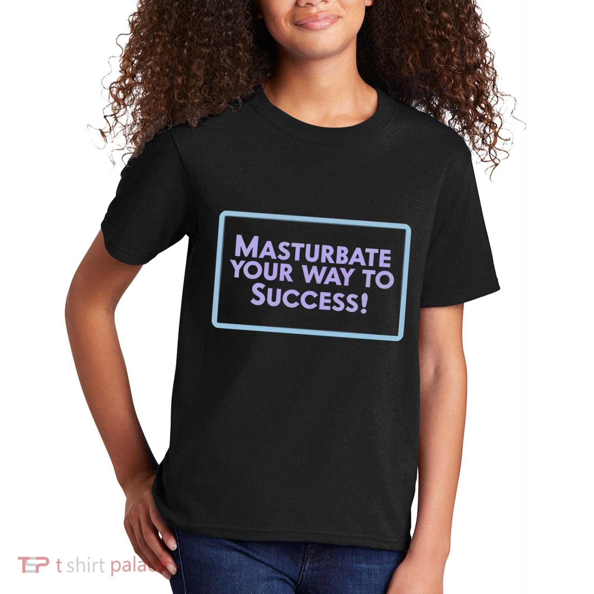 Masturbate Your Way To Success Kids T-Shirt