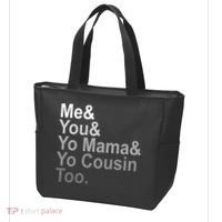Me You Yo Mama And Yo Cousin Tote Bag thumb 3