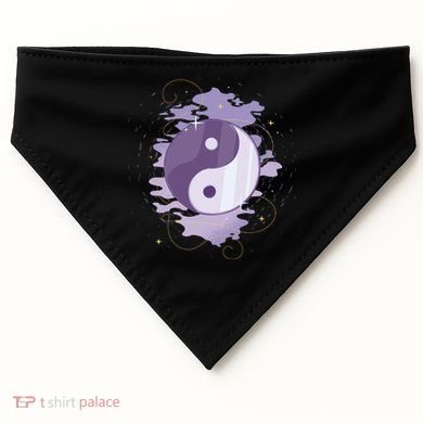 Mystic Yin Yang USA-Made Doggie Bandana