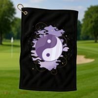 Mystic Yin Yang Golf Towel thumb 1