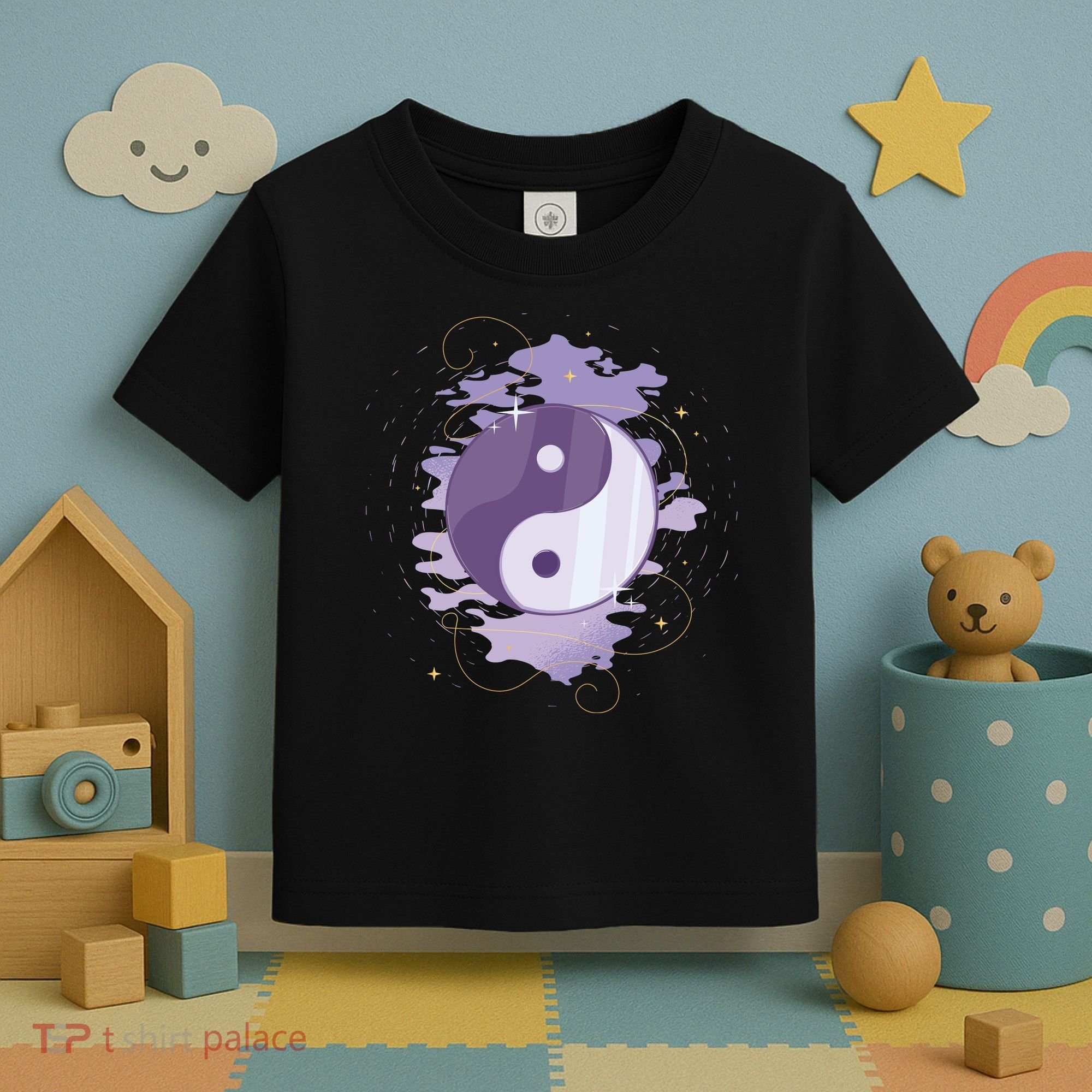 Mystic Yin Yang Toddler T-Shirt