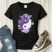 Mystic Yin Yang Women's T-Shirt thumb 3