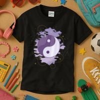 Mystic Yin Yang Kids T-Shirt thumb 3