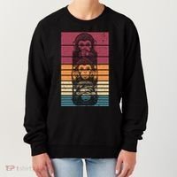 Monkey Zoo Animal Banana Retro Monkey Gift Women's Sweatshirt thumb 0
