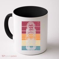 Monkey Zoo Animal Banana Retro Monkey Gift Coffee Mug thumb 0