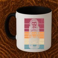 Monkey Zoo Animal Banana Retro Monkey Gift Coffee Mug thumb 2