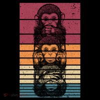 Monkey Zoo Animal Banana Retro Monkey Gift Coffee Mug thumb 5