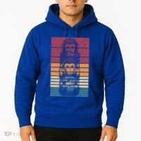 Monkey Zoo Animal Banana Retro Monkey Gift Hoodie thumb 2