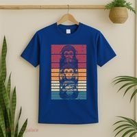 Monkey Zoo Animal Banana Retro Monkey Gift T-Shirt thumb 2