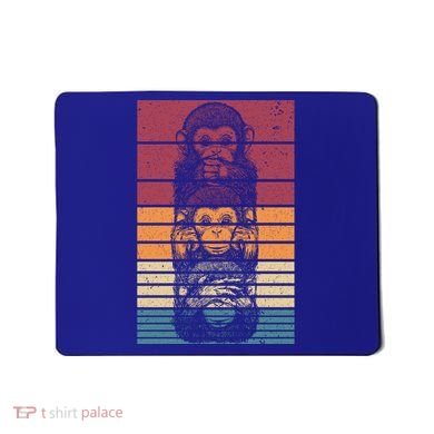 Monkey Zoo Animal Banana Retro Monkey Gift Mousepad