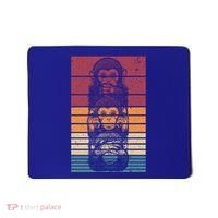 Monkey Zoo Animal Banana Retro Monkey Gift Mousepad thumb 0