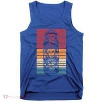 Monkey Zoo Animal Banana Retro Monkey Gift Tank Top thumb 0