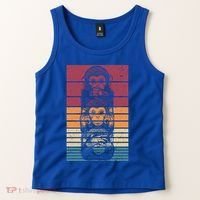 Monkey Zoo Animal Banana Retro Monkey Gift Tank Top thumb 2