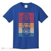 Monkey Zoo Animal Banana Retro Monkey Gift Kids T-Shirt thumb 0