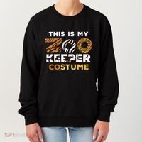 My Zookeeper Costume African Savanna Animal Print Gift Women's Sweatshirt thumb 0