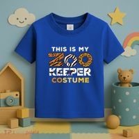 My Zookeeper Costume African Savanna Animal Print Gift Toddler T-Shirt thumb 3