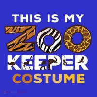 My Zookeeper Costume African Savanna Animal Print Gift Kids Sweatshirt thumb 2