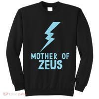 Mom Zeus God Greek Mythology Thunder Bolt Graphic Sweatshirt thumb 0