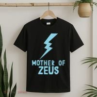 Mom Zeus God Greek Mythology Thunder Bolt Graphic T-Shirt thumb 2