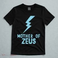 Mom Zeus God Greek Mythology Thunder Bolt Graphic T-Shirt thumb 5
