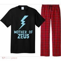Mom Zeus God Greek Mythology Thunder Bolt Graphic Pajama Set thumb 0