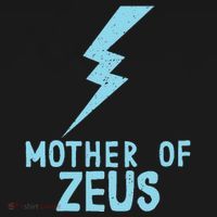 Mom Zeus God Greek Mythology Thunder Bolt Graphic Women's Hoodie thumb 2