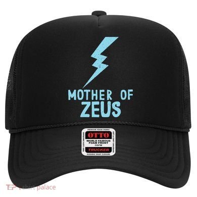 Mom Zeus God Greek Mythology Thunder Bolt Graphic Hat