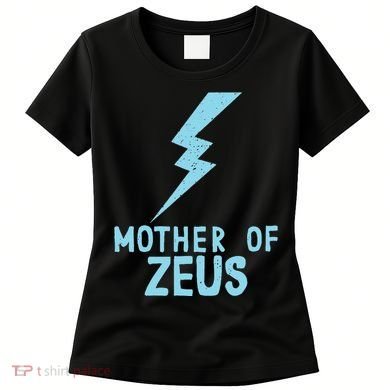 Mom Zeus God Greek Mythology Thunder Bolt Graphic Women's T-Shirt