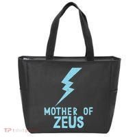 Mom Zeus God Greek Mythology Thunder Bolt Graphic Tote Bag thumb 0