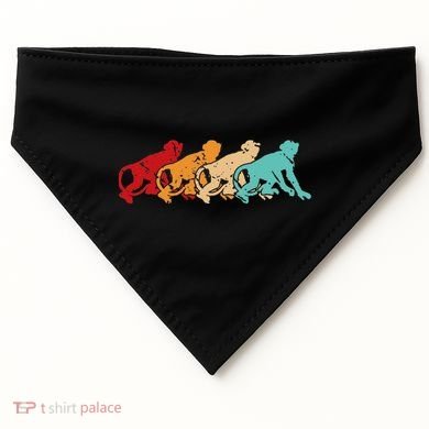 Monkey Zoo Keeper Animal Lover Gift Monkey USA-Made Doggie Bandana