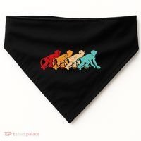 Monkey Zoo Keeper Animal Lover Gift Monkey USA-Made Doggie Bandana thumb 0