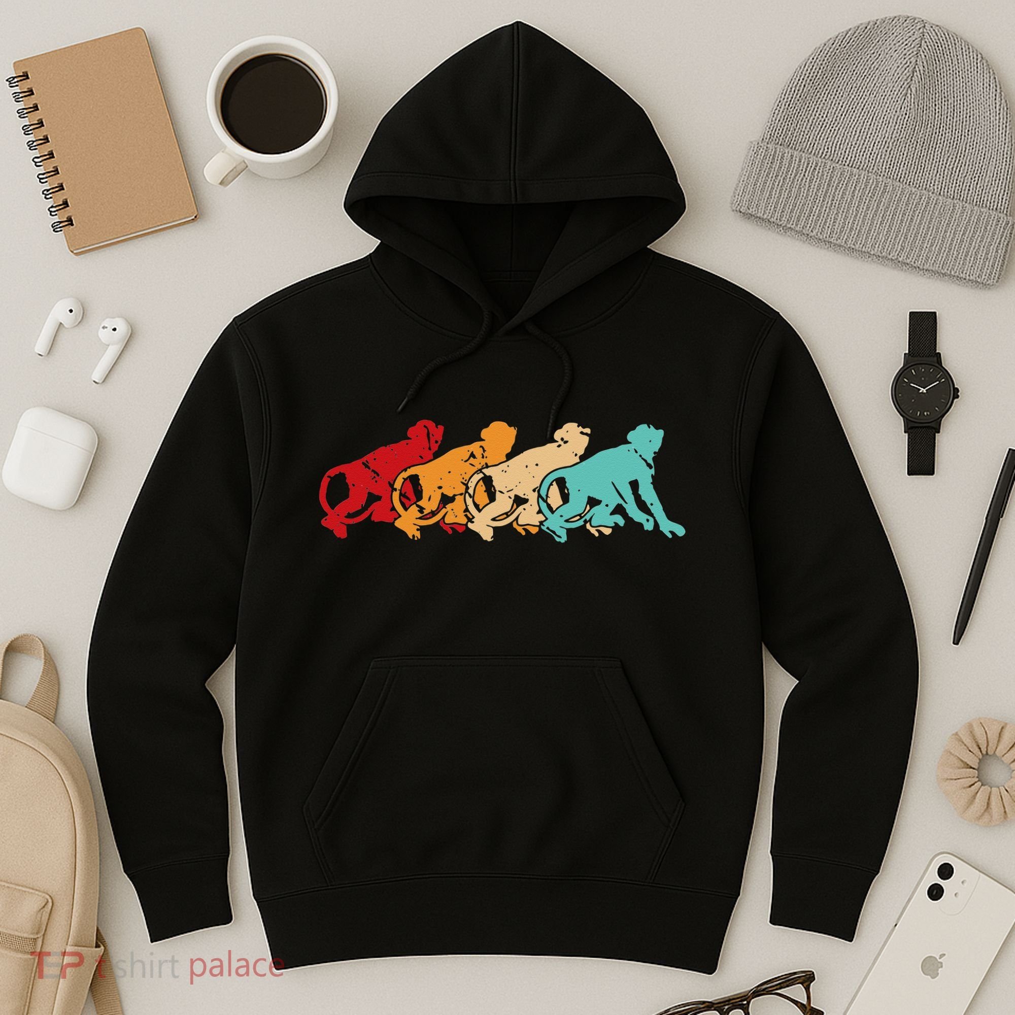 Monkey Zoo Keeper Animal Lover Gift Monkey Hoodie