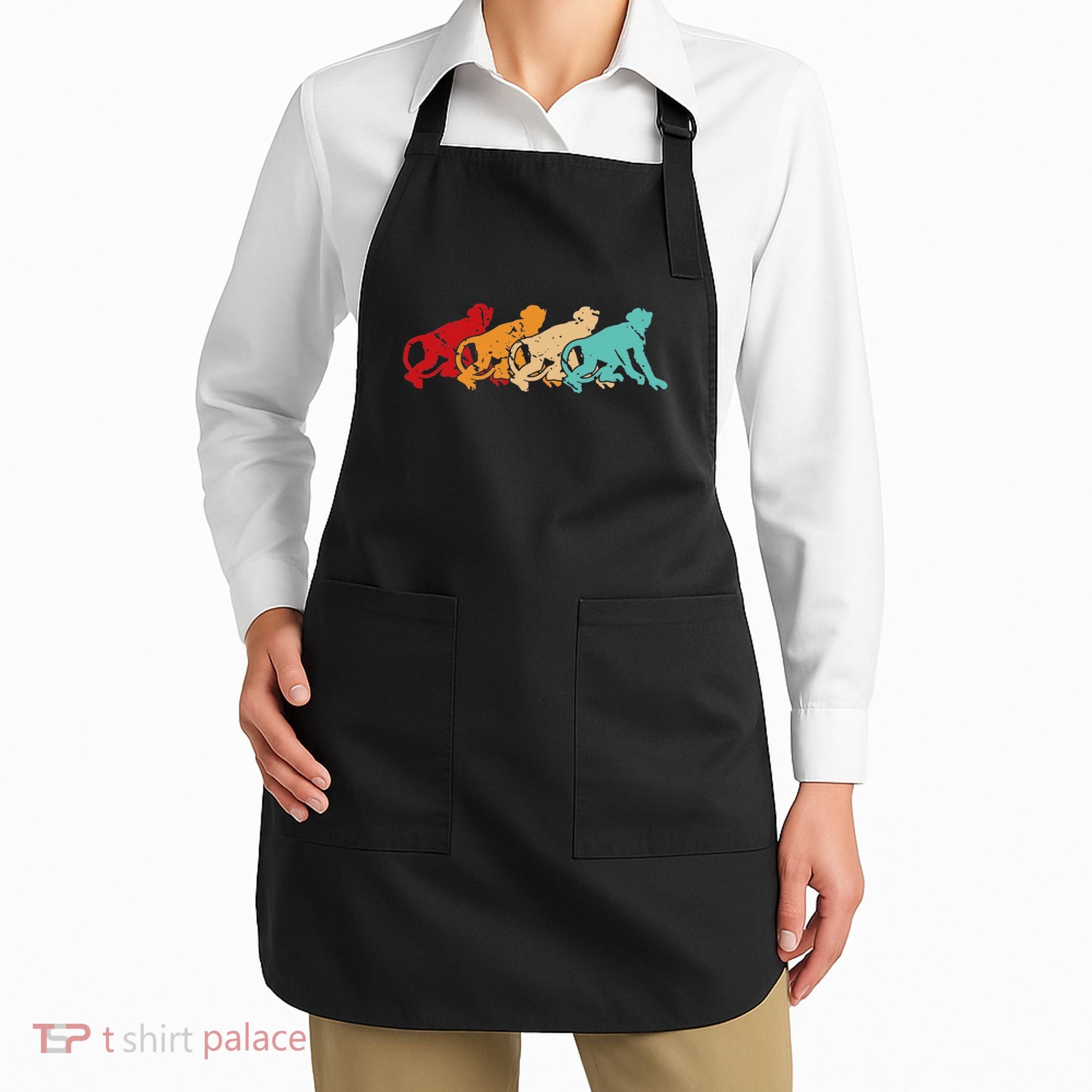 Monkey Zoo Keeper Animal Lover Gift Monkey Apron