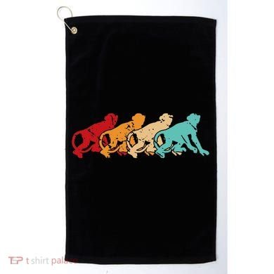 Monkey Zoo Keeper Animal Lover Gift Monkey Golf Towel