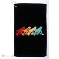 Monkey Zoo Keeper Animal Lover Gift Monkey Golf Towel thumb 0