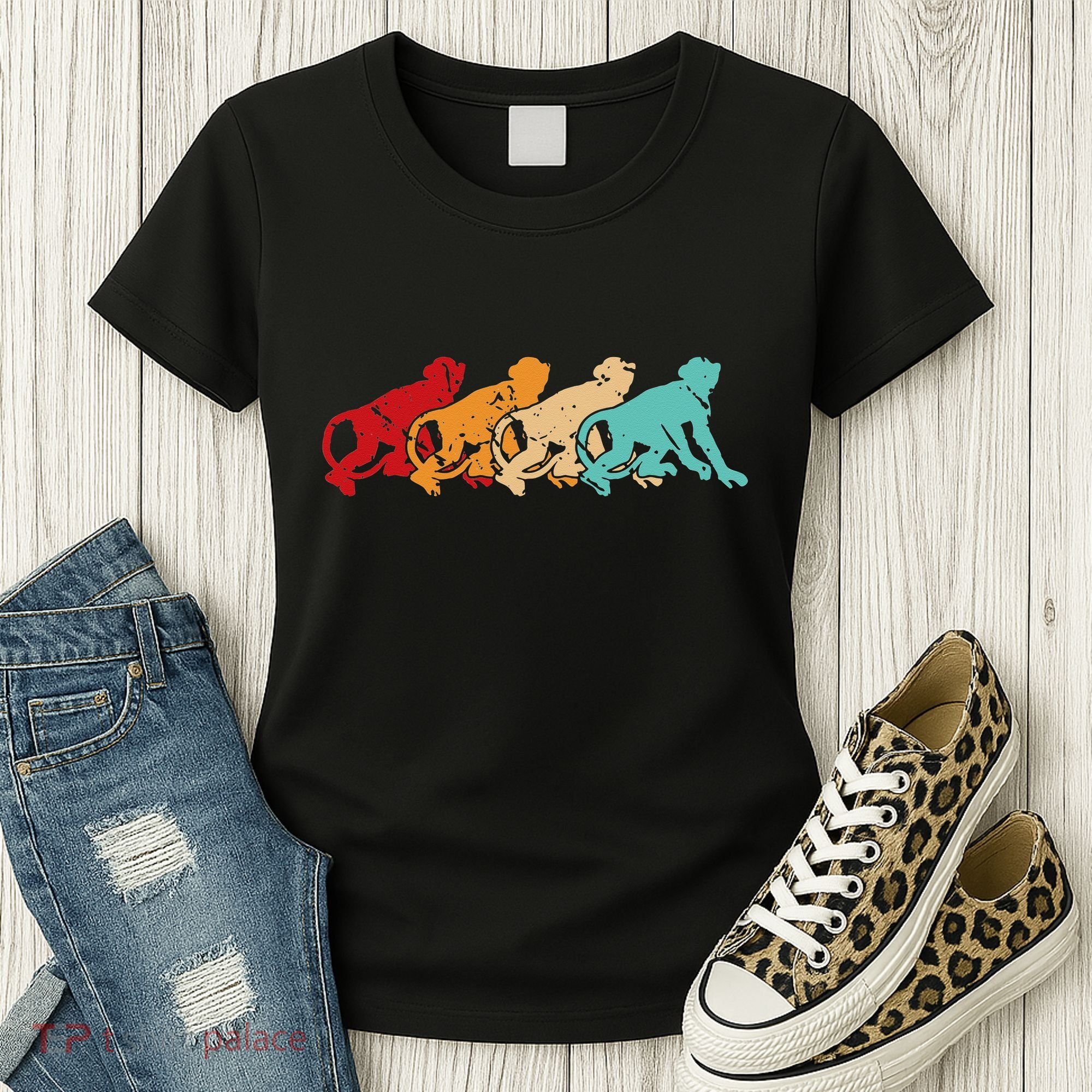 Monkey Zoo Keeper Animal Lover Gift Monkey Women's T-Shirt