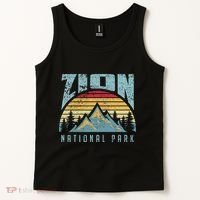 Mt Zion National Park Utah Tank Top thumb 2